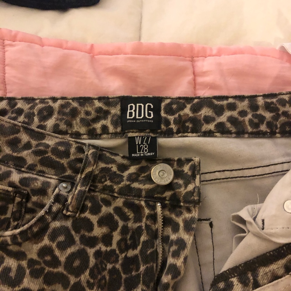 Urban Outfitters: Cheetah denim pant